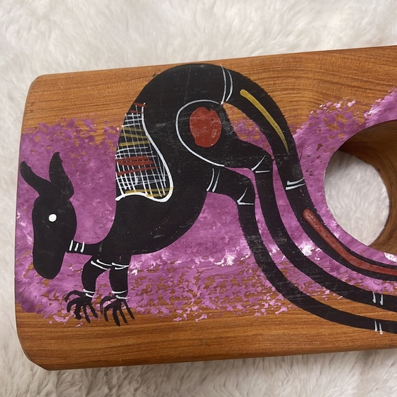 Amazing Balancing Wooden Wine Bottle Holder Double Hole 2 Bottle Capacity Daku - Picture 7 of 11